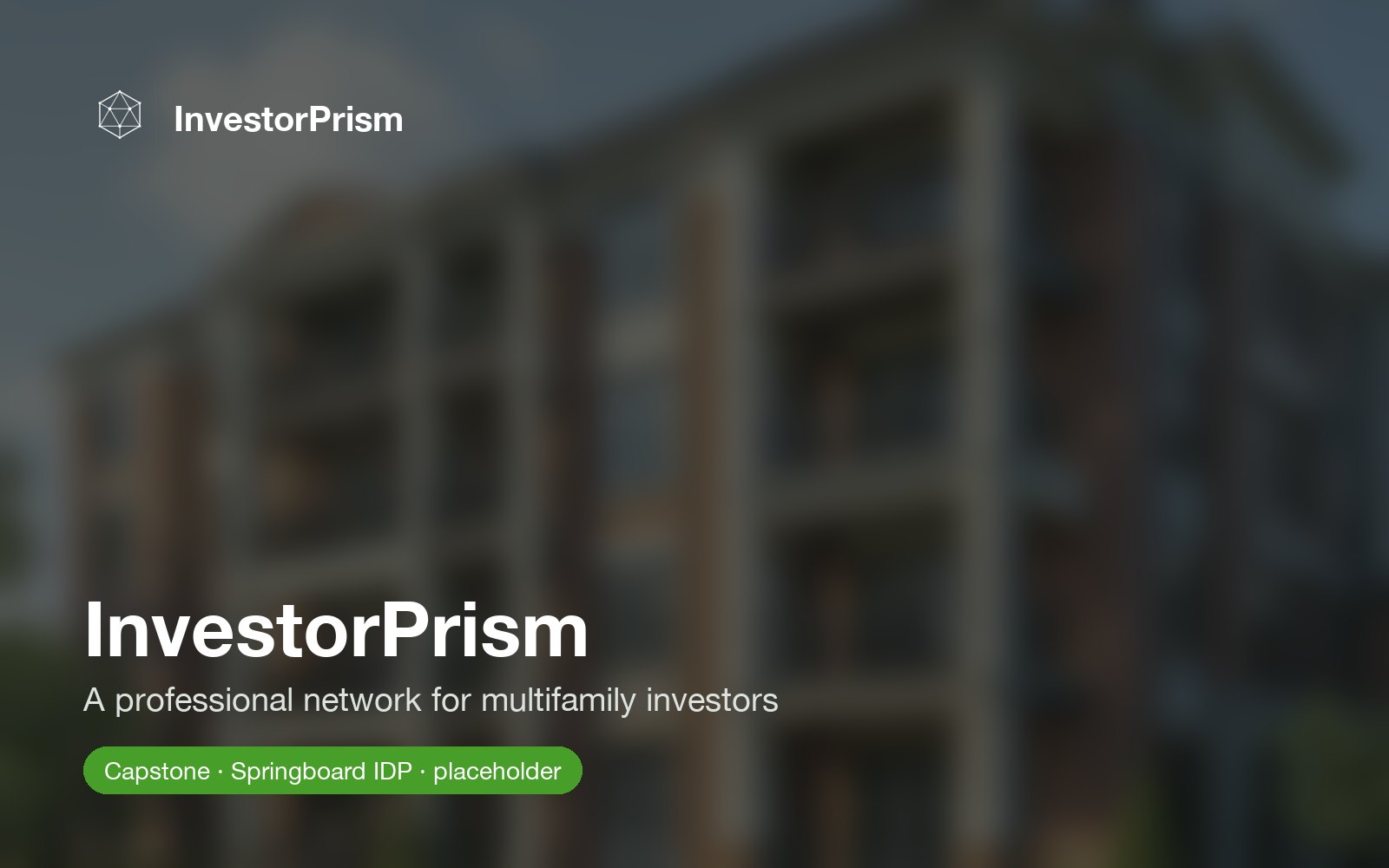 InvestorPrism — hero